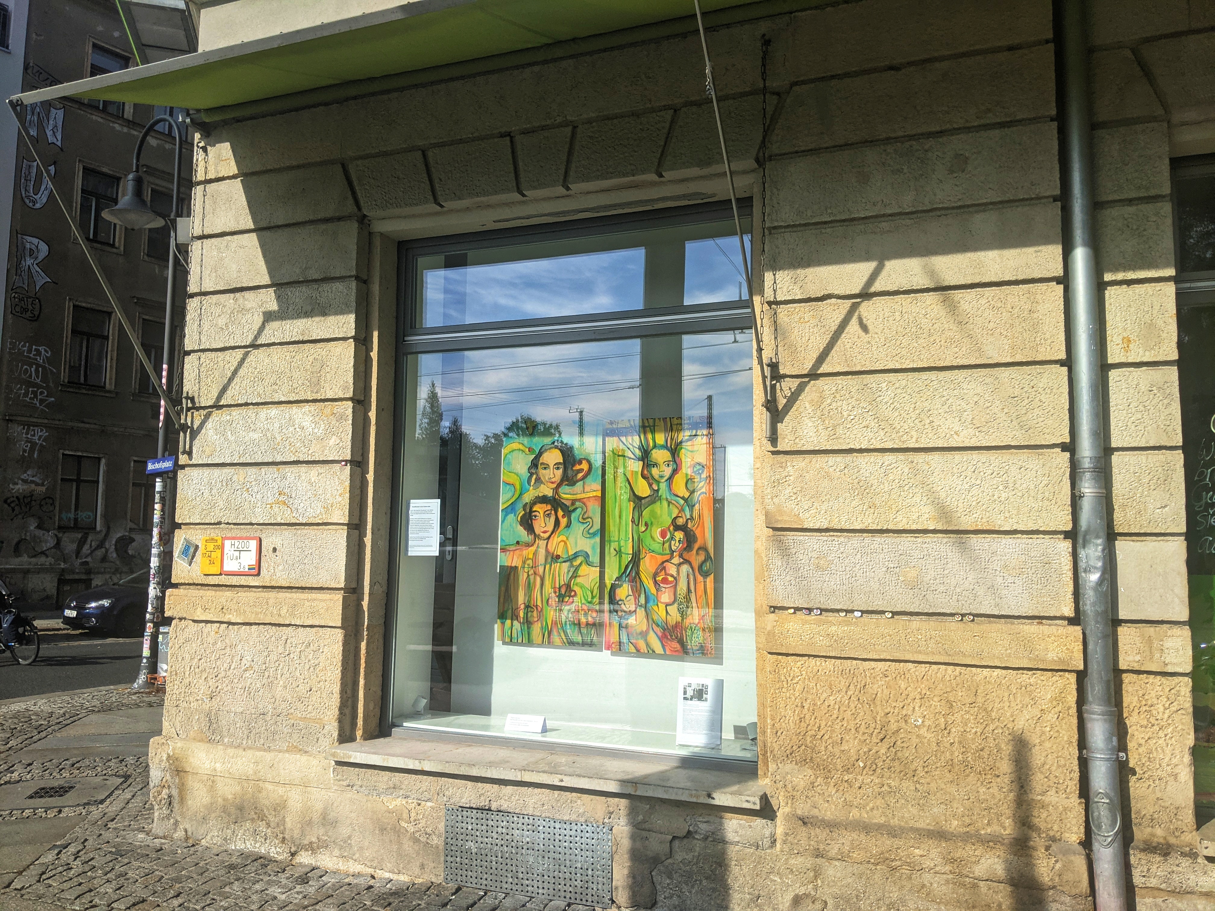 Neu im Kunstfenster der Grünen Ecke – Arbeiten von Nazanin Zandi